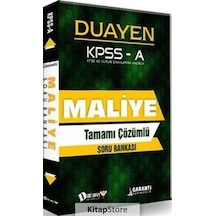 Kpss A Maliye Duayen Tamamı Çözümlü Soru Bankası / Kolektif