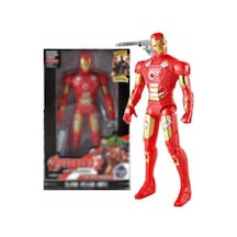 Avengers 2 İron Man Demir Adam Işıklı Oyuncak Figür 20 Cm Işıklı