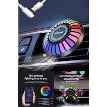 Rgb Çubuk Sese Duyarlı Ekolayzer Sese Duyarlı Ekolayzer Usb Kablo Ile Çalışır