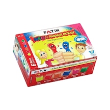 Fatih Parmak Boyası 25 Ml 6 Renk Fosforlu 50002 Çok Renkli