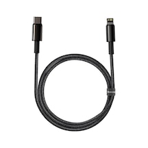 Tungsten Gold Hızlı Şarj Kablosu Type-c To İp Pd 20w, 1m, Siyah Standart