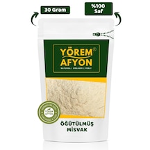 Yörem Afyon %100 Saf Misvak Ağaçlarının Elde Edilen Yenebilir Öğütülmüş Misvak Tozu Salvadora Persica 30gr.