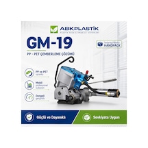 Abkplastik GM-19 16x16 Havalı PP Pet Çember Germe Makinesi