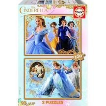 Educa 2x100 Parça Cindirella Çocuk Puzzle