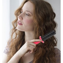 Xurunkeji Sıcak Hava Kıvırıcı Tarak Sıcak Hava Şekillendirici Fırça Saç Kıvırma Rulosu Tarak Hava Hacimli Tarak Saç Şekillendirici Rulosu Kıvırma Fırçası