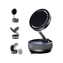 Vakum Manyetikli Araç İçi Telefon Tutacağı Tüm Telefonlara Uyumludur Siyah