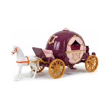 61510 Kraliyet Arabası Mini Bebekli Mor