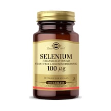 Solgar Selenium 100 Mcg Selenyum 100 Mcg 100 Tablet 2 Li Paket