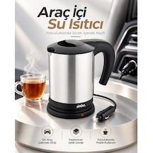 Ers Uzun Yol Ve Seyahatlerde Kullanıma Uygun 12v Araç Çakmak Girişli Taşınabilir Su Isıtıcı