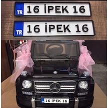 Akülü Araba Plakası 273899207