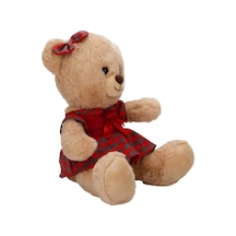 Kıyafetli Peluş Ayı 32 Cm Bej