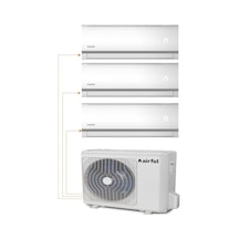 Airfel 30000 BTU 1 Dış + 3 İç Ünite (9+12+18) Duvar Tipi Multi Klima