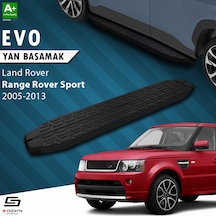 S-dizayn Land Rover Range Rover Sport Evo Siyah Yan Basamak 183 Cm 2005-2013