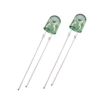 Elektronikport-Led 5Mm Oval Yeşil Difused 100 Adet