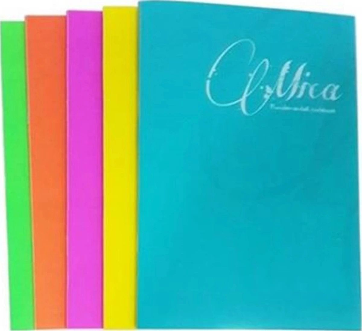 1708 Mıca Tel Dikişli Pp Kapak A4 80 Yp. Kareli Defter