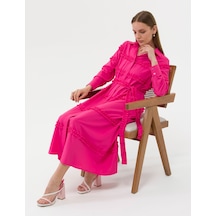 Pierre Cardin Kadın Fuşya Elbise Dokuma 50262953-vr023 Fuşya