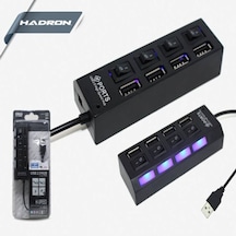 Hadron Hr102 Usb 2.0 Hub 4 Port Anahtarlı