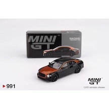 Mini Gt Bentley Flying Spur Orange Flame / Onyx 991 1/64