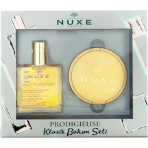 Nuxe Huile Prodigieuse Multi Purpose Kuru Bakım Yağı 100 ML + Poudre Eclat Prodigieuse Bronzlaştırıcı Kompakt Pudra 25 G