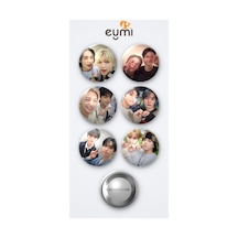 Stray Kids Kpop Grubu Felix Ve Hyunjin Ve Grubu Han Ve Lee Know 6'lı Metal Rozet Seti 58mm İğneli Buton Çanta Yaka Rozeti Çok Renkli