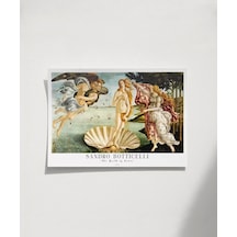 Çerçevesiz Poster Sandro Botticelli Venüs'ün Doğuşu 2