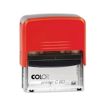 Colop Prınter C60 Kırmızı Kasa Kırmızı Keçe - 37 x 76 MM