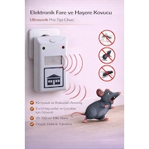 Elektronik Fare Ve Haşere Kovucu Ultrasonik Priz Tipi Cihaz