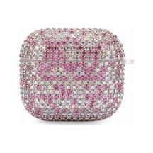 Caseonn Apple Airpods 4.nesil/anc Kılıf Kristal Taşlı Parıltılı Rose Gold