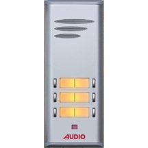 Audio Basıc Zil Paneli 06 Li Hoparlörlü Ftli Çift Buton