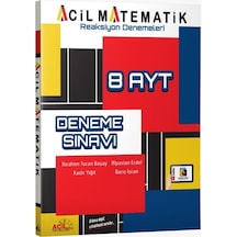 Acil Yayınları Ayt Rejenerasyon 8 Li Denemeleri