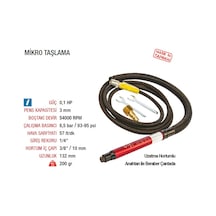 Yama At-3170 Havalı Mikro Taşlama 3Mm 54000 Devir