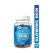 Glowing Skin Hyaluronic Acid, Glutatyon, Resveratrol, Coenzim Q10 Takviye Edici 60 Tablet