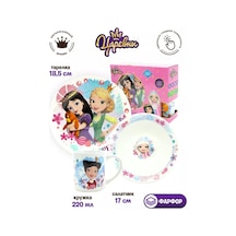 Nd Plej Tsarevna Porcelain Çocuk Lisanslı Yemek Takımı 219628470 Beyaz