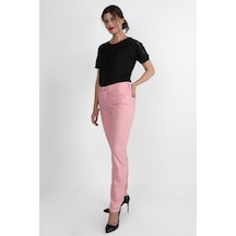 Balins Bayan Gabardin Pantolon Pembe