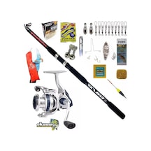 Okuma Aria 8000 360cm 100-300gr Anaconda Profesyonel Sazan Kıyı Olta Takımı Seti
