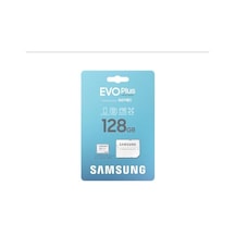 Evo Plus Microsdxc Hafıza Kartı 128 Gb, 160 Mb/s, U3, V30, A2, Mb-mc128sa/tr 2024 Serisi Beyaz