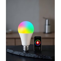Akıllı Led Ampul 16 Milyon Renk Xuczrgblambaaaa-1 Diğer