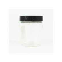 Hobbytime 773 Şeffaf Pet Kavanoz, 100 Ml. Contalı Kapaklı