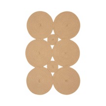 Buççin Online Mağaza Luke Kahve Hasır Jüt Görünüm El Dokuması Yıkanabilir Tekli Minimal Dekor Banyo Duş Paspası 60x90 P Çok Renkli