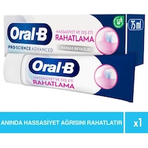 Oral-b Pro-science Advanced Hassasiyet Ve Diş Eti Rahatlama Ferah Beyazlık Diş Macunu 75 Ml Diş Hassasiyeti
