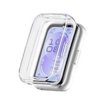 Soft-case Huawei Band 11 İle Uyumlu 360 Kasa Koruyucu Yumuşak Tpu Kılıf Dokunmayı Ve Netliği Etkilemeyen Band11 Ekran Koruma Çizilmeye Karşı Huawei Band 11 Ekran Koruyuculu Kılıf Şeffaf Çok Renkli