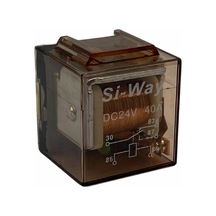 24V Röle 5 Uçlu 40 A Işıklı Şeffaf Çift Platin 87A N11.3445