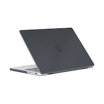Macbook Uyumlu Pro 16.2' 2021 M1 A2485 Karbon Fiber Desenli Kapak 001 Macbook Uyumlu Pro 16.2' 2021 M1 A2485 Karbon Fiber Desenli Kapak 001