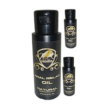 Caraboa Kadınlar Ve Ap.erkekler İçin Analrelax Oil 3 Adet Lubricantanalrahatlatıcı Kasgevşetici Kaydırıcıyağ 60 Ml