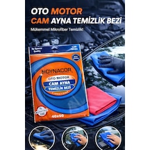 Sihirli İz Bırakmaz Mikrofiber Cam-ayna Yüzey Bezi 40x50 Cm Belirtilmemiş