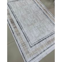 Merinos Halı Elegance Serisi 90823-070 Salon Oturma Odası Halısı Açık Kahverengi - Bej - Gri
