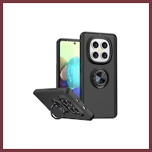 Storeşahin Redmi Note 15 Pro 4g Montreal Yüzüklü Silikon Kapak - Siyah Shn0720