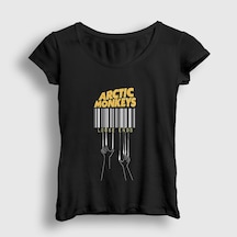 Presmono Kadın End Arctic Monkeys T-shirt Siyah