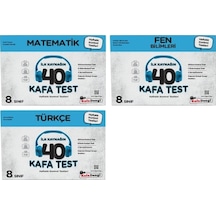 Lgs 8. Sınıf Çöz Bitir Yaprak Test Matematik Fen Ve Türkçe 3lü Set