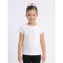 Xo Kids Kız Çocuk Tişort 9ay-4 Yaş 38641 Ekru